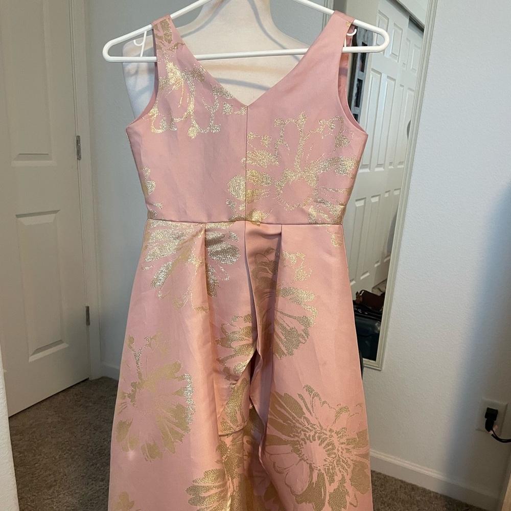 Big Girls 8 Asymmetrical-Fit-And-Flare Dress
